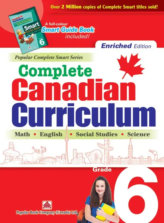 Complete Canadian Curriculum Book for Grade 1
