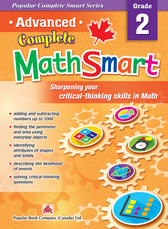 Advanced MathSmart for Grade 2
