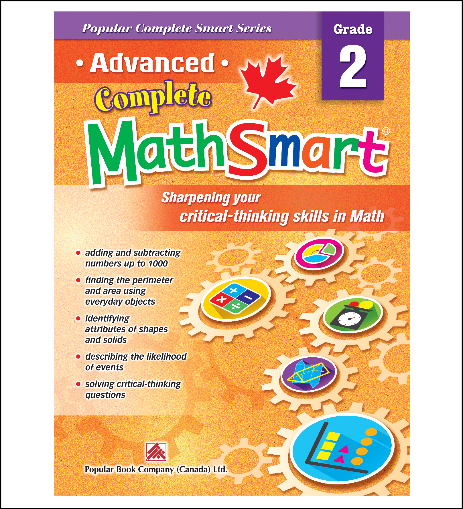 Advanced Complete MathSmart Grade 2 – Popular Book Company (Canada) Ltd.