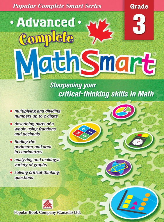 Advanced MathSmart for Grade 3