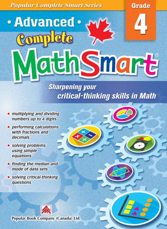 Advanced MathSmart for Grade 4